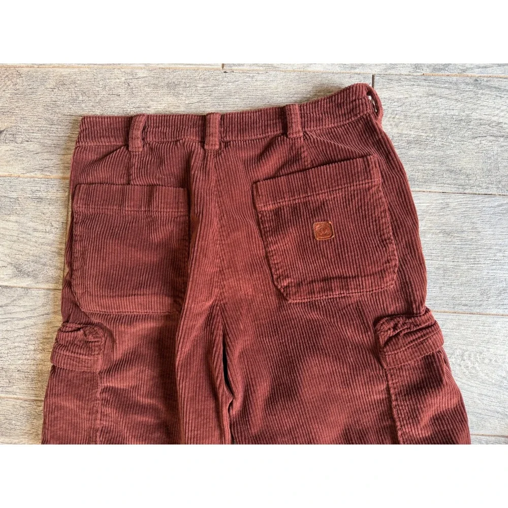 American Eagle Tru Kolors Cargo Pants Mens 30x32 Corduroy 30 x 32 Wide Wale